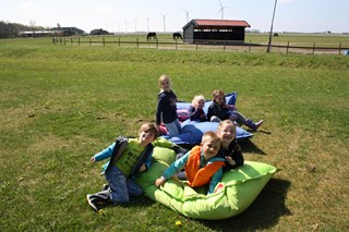 Genieten op van de ruimte op Ponyzondag