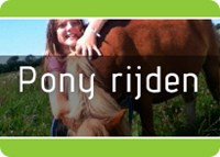 Pony activiteiten voor kinderen